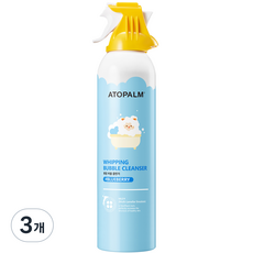아토팜 키즈 휘핑 버블 클렌저 블루베리, 3개, 200ml