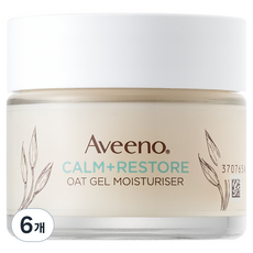 아비노 캄 앤 리스토어 오트 젤 모이스춰라이저, 50ml, 6개