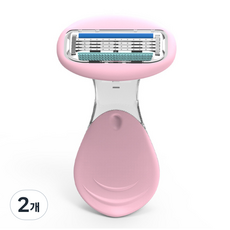 Moodpoint Premium 女士迷你香皂剃須刀粉色 12 x 8 x 3.5 厘米, 1入, 2個