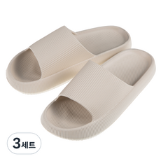 BASE ALPHA ESSENTIALS eva氣墊拖鞋室內鞋, 淺褐色, 3套, 250