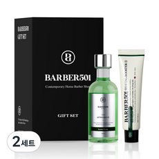 바버501 애프터쉐이브 그린 165ml + 쉐이빙 부스터 그린 66ml 세트, 2세트