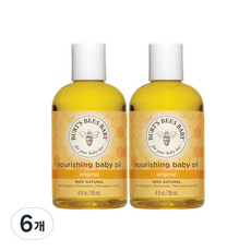 버츠비 베이비 비 너리싱 베이비오일, 118ml, 6개