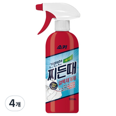 소키 찌든때 얼룩제거제 스프레이, 500ml, 4개