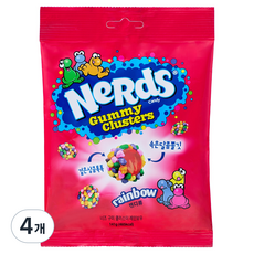너즈 구미 클러스터 레인보우, 141g, 4개