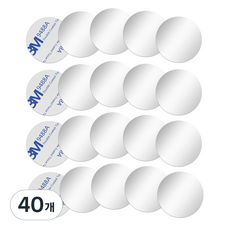 808STORE 手機磁吸式背貼圓形磁鐵多功能支架, 40個, 單一顏色