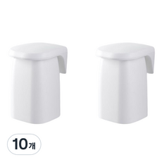 For U Living 倒掛磁吸漱口杯, 白色, 10個