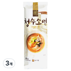 CHOUNGSOO FOOD 清水 細麵, 3個, 500g