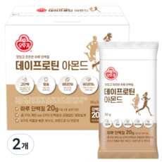 OTTOGI 不倒翁 杏仁堅果味蛋白粉 12入, 360g, 2盒