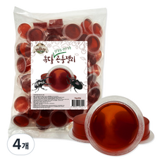 펫츠핸들러 흑당 곤충젤리 16g x 80개입 1.2Kg, 혼합색상, 4개
