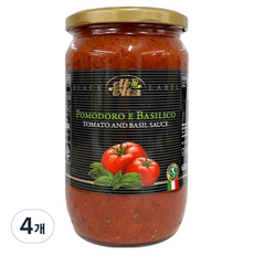 di vita 番茄羅勒醬, 4個, 680g