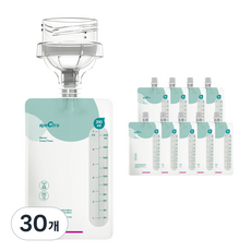 스펙트라 온도감지 이지 모유저장팩 200ml, 1개입, 30개