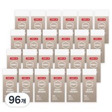 라인플러스 잘 지워지는 mec 지우개, 카라멜, 96개