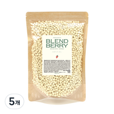 블렌드베리 화이트바닐라 제모 하드 왁스, 500g, 5개