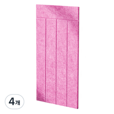 에드 고양이 다용도 긁힘 방지 스크래쳐 벽지, 타입10, 4개