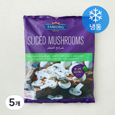 엠보그 양송이버섯 슬라이스 (냉동), 5개, 450g