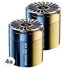 小麥購物 汽車香膏芳香瓶 S249, 清新海洋, 4個