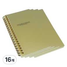 OXFORD 투탄카멘 노트 수첩 80매, 골드, 16개