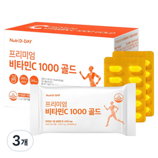 뉴트리디데이 프리미엄 비타민C 1000 골드 264g, 240정, 3개