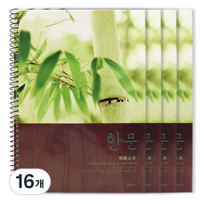 비팬시 한문 스프링 노트, 브라운, 16개