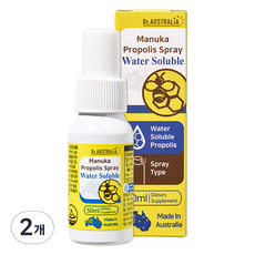 Dr.AUSTRALIA 麥蘆卡蜂膠噴霧 水溶性, 50ml, 2個