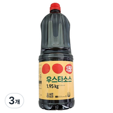 식자재왕 우스타소스, 1.95kg, 3개
