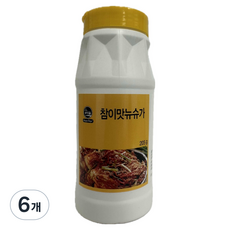 초야식품 참이맛 뉴슈가, 205g, 6개