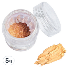 퍼니네일 문라이트 메탈미러 파우더, KN-A4185, 5개