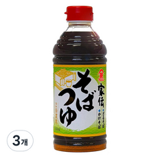 후지심 소바쯔유, 3개, 500ml