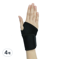 포츠킨 손목 헬스 스포츠 보호대 TM-A04, 4개