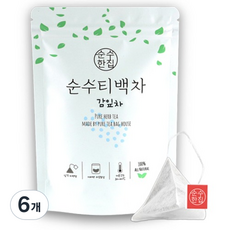 순수한집 감잎차 티백, 1g, 10개입, 6개