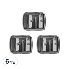 elf . 듀얼 펜슬 샤프너, 6개