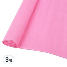 MaDaKkuMi 皺紋紙 壓花紙 31 淺粉色 50 x 250 cm, 3個, 1色