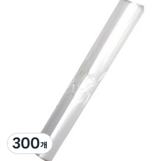 World Clean 分類回收用平板塑膠袋 透明, 30L, 300個