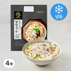프레시지 고운한상 충무로식 닭칼국수 (냉동), 490g, 4개