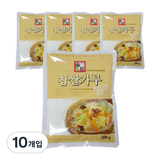 솔표식품 찹쌀가루, 300g, 10개