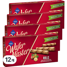 Time Wafer Master Roll 榛子奶油, 65g, 12個