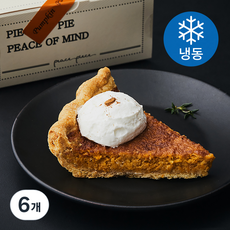 피스피스 펌킨파이 (냉동), 120g, 6개