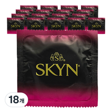 SKYN 칵테일클럽 일반형 콘돔, 3개입, 18개