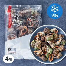 프라이드씨푸드 피뿔고등 자숙 껍질유 (냉동), 4개, 800g