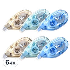 DADA Side Grip 修正帶 8m, 薄荷綠 + 棕色 + 藍色, 36個