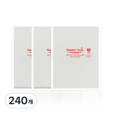 해피락 가정용 진공포장지 소형백 15 x 20 cm, 240개