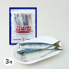 손질 김씨밥 깔끔하게 생물 고등어 구이용 (냉장), 3개, 500g(중, 2미)