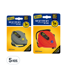피스코리아 잡기편한 줄자 3m + 5m 세트 랜덤발송, 5세트