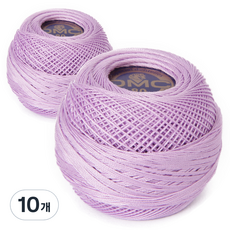 D-M-C No.19 80 梭織花邊線 10p, 210, 10個