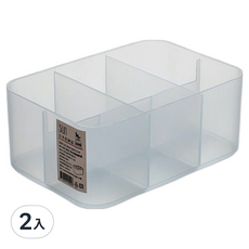 UDA 有達 日光6格收納盒 #509, 顏色隨機, 2個