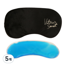 이지웜 시크릿 아이스 안대 블랙, 1개입, 5개