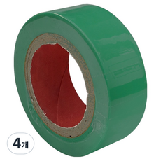 World Clean 彩色PVC電工膠帶 綠色, 4個