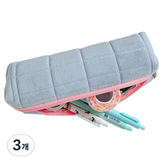 ARTJOY 枕頭筆袋, 藍色, 3個