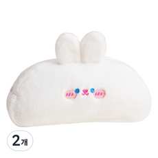 indi.k 舒適動物鉛筆盒 兔子, 白色, 2個