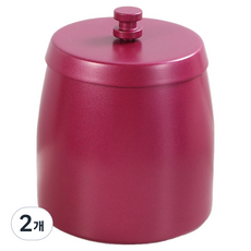 소담몰 냄새차단 재떨이 라지, 로즈레드, 2개